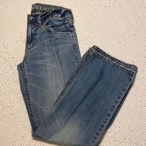 American Eagle jeans men size 26/28 boot cut